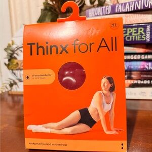 Thinx For All Hi-Waist Leakproof Period Underwear (S) black